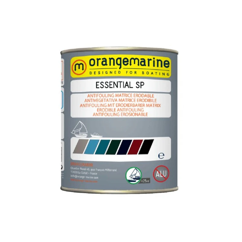 ANTIFOULING MATRICE ÉRODABLE ORANGEMARINE ESSENTIAL 0,75L - ROUGE – Image 2