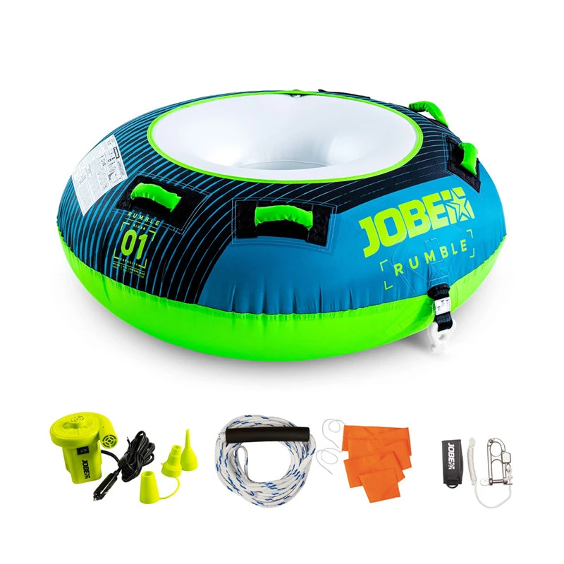 JOBE Bouee Tractee Rumble Package 1 Personne Teal – Image 2