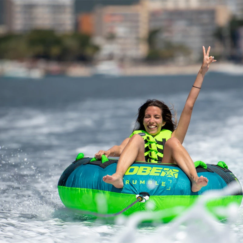 JOBE Bouee Tractee Rumble Package 1 Personne Teal – Image 7