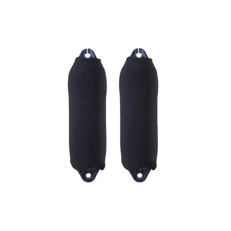 CHAUSSETTE PARE-BATTAGE SÉRIE F SIMPLE ÉPAISSEUR - FENDRESS F5 (x2) - 76 X 30 Cm (Longueur X Diamètre Max) - NOIR