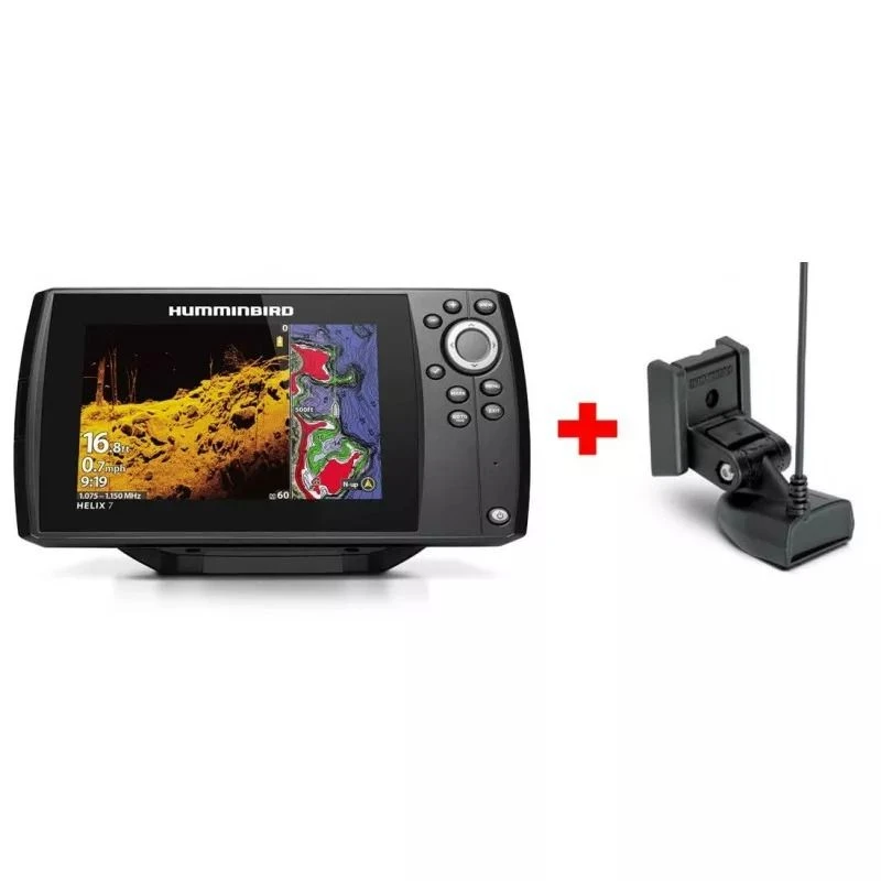 Combinés Sondeurs-GPS HELIX 7 G4 MEGA DI Sonde TA - HUMMINBIRD – Image 2