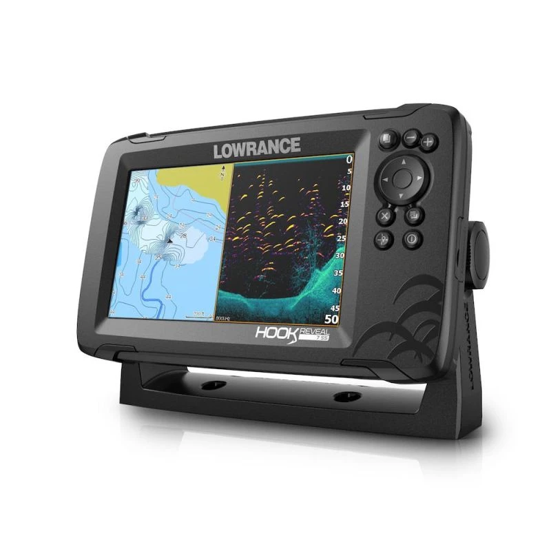 Combinés Sondeurs-GPS HOOK REVEAL 7 Sonde HDI TA 83/200/455/800 KHz - LOWRANCE – Image 5