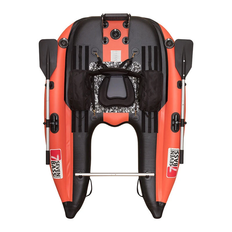 FLOAT TUBE SEVEN BASS FLAT FORM EVO ORANGE – Image 2