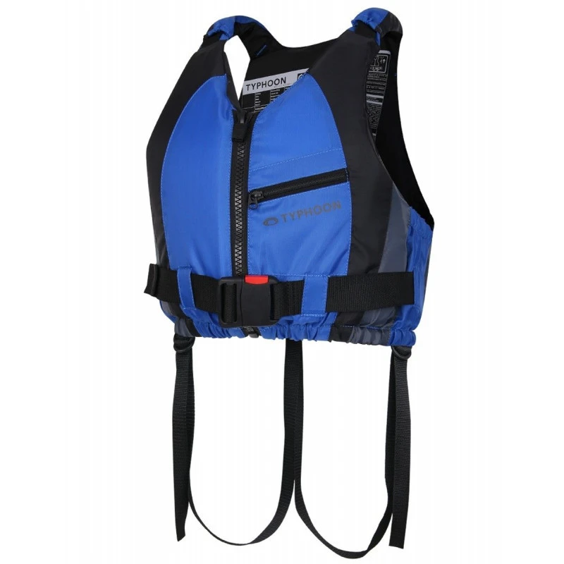 PLASTIMO GILET AMROK 50N NOIR & BLEU – Image 2