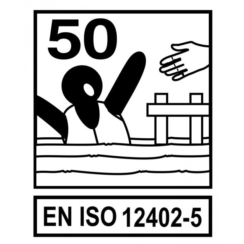 PLASTIMO GILET AMROK 50N NOIR & BLEU – Image 3