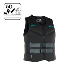 GILET DE FLOTABILITE ION BOOSTER 50 NEWTON FRONTZIP NOIR