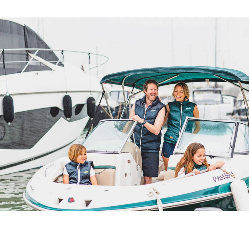 GILET DE FLOTTAISON BODYWARMER JOBE BLEU ENFANT – Image 11