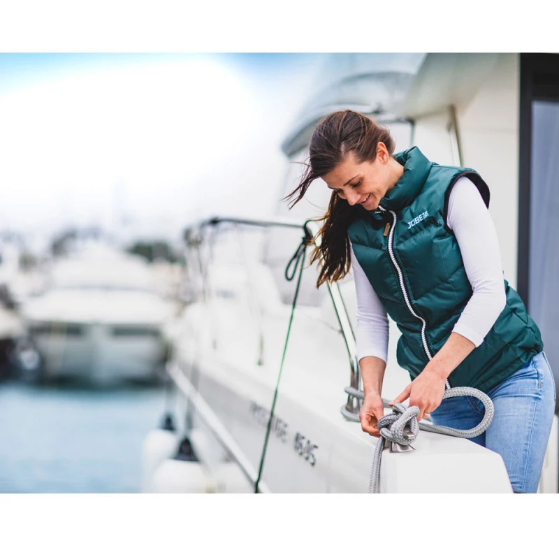 GILET DE FLOTTAISON BODYWARMER JOBE FEMME VERT – Image 6