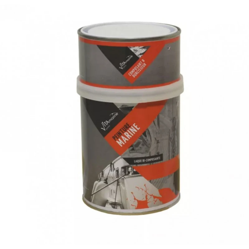 LAQUE POLYURÉTHANE BICOMPOSANTS PU590 - VITAMARINE 2.5 L ROUGE – Image 2