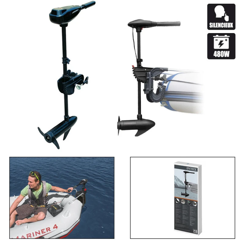 MOTEUR ELECTRIQUE INTEX 40 LBS 0.6CV – Image 2