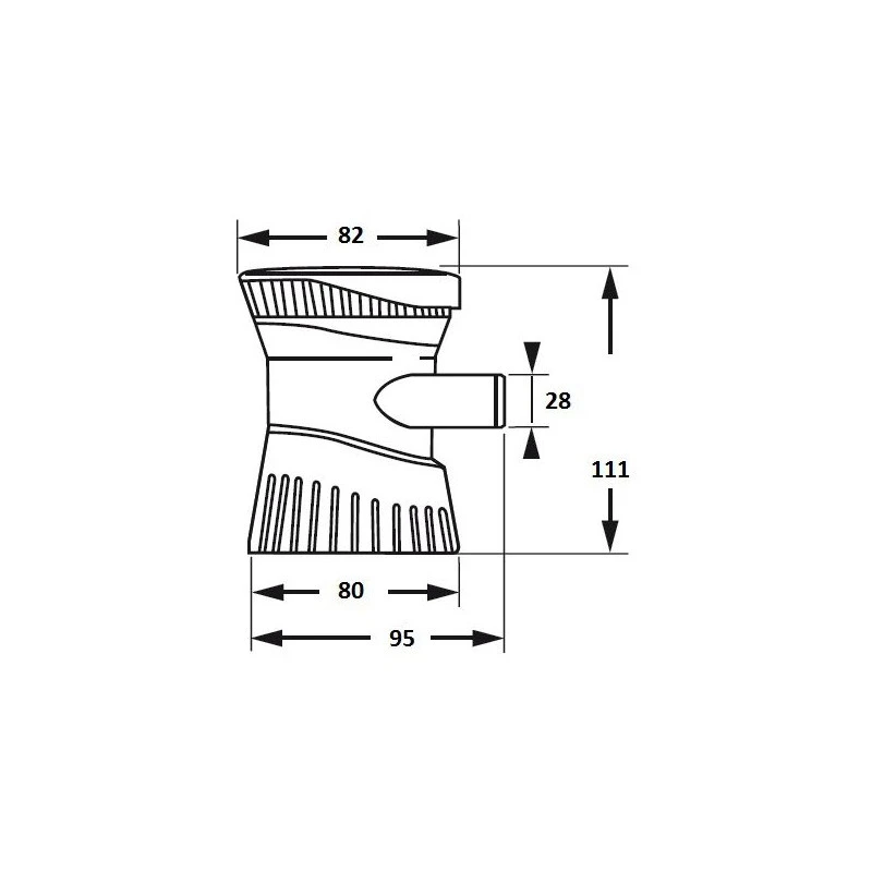 POMPE DE CALE ATTWOOD IMMERGĂE TSUNAMI 12V T800 â Image 4