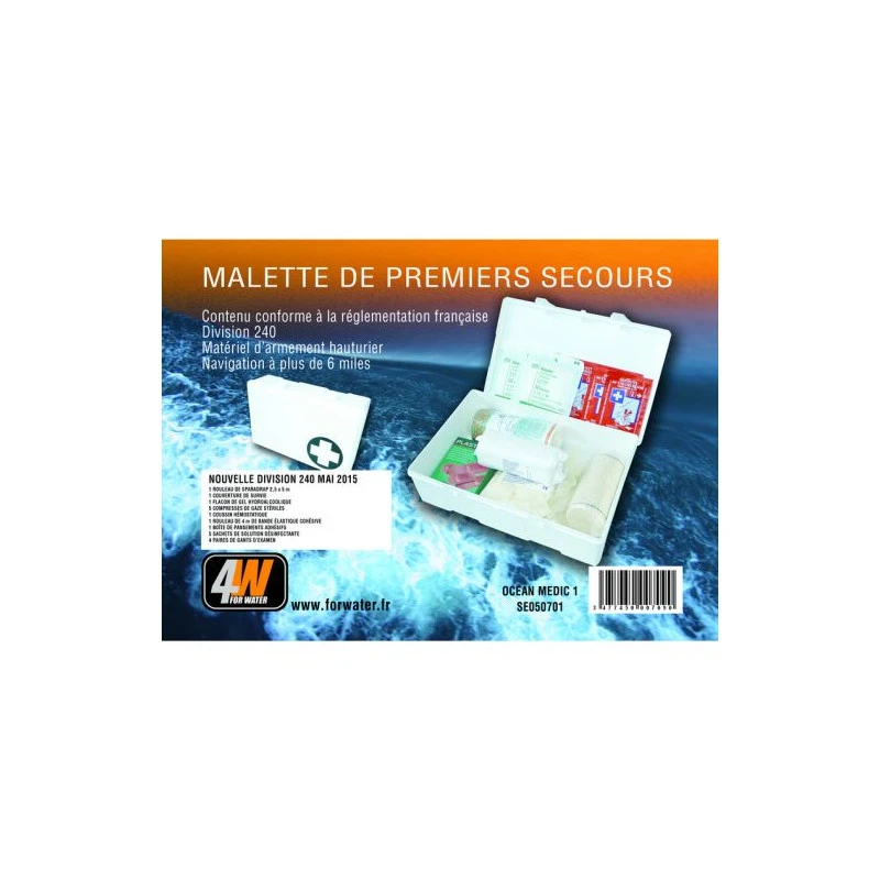 TROUSSE DE SECOURS OCEAN SEMI-HAUTURIÈRE 4WATER – Image 2